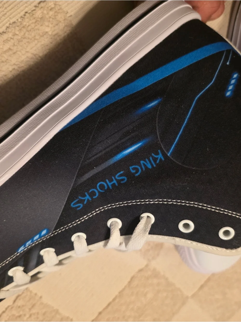 Custom king shocks men’s converse shoes